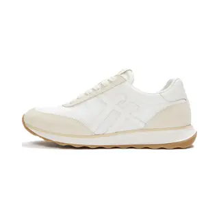 Fitflop For Woman. A5P-646 Trainers Retro-Q Fabric White (3 Uk = 36), Flat, Laces, Casual