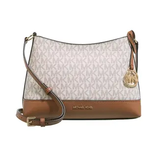 Michael Kors Für Damen. 32S6G3PC1B Vanille Umhängetasche, Braun (Osfa), Beige, Lässig, Polyester