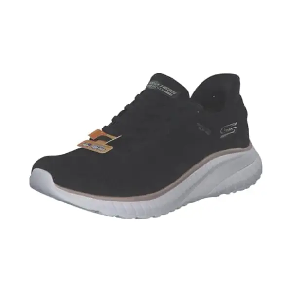 Skechers Bobs Sport Squad Chaos Shoe In Black thumbnail
