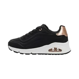 Skechers Uno GEN1 - Shimmer Wave Meisjes Sneakers - Zwart