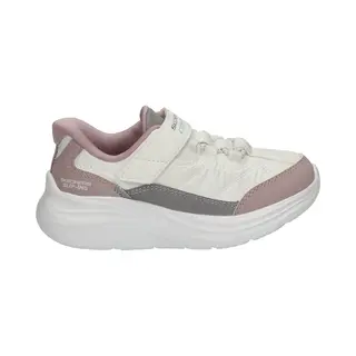 Skechers Girls' Comfy Sprints Cozy Fit Trainer, White, 9 Uk Toddler
