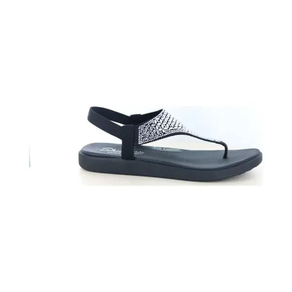 Skechers Damen Meditation Luxe - Modern Event, Schwarz, 8 thumbnail