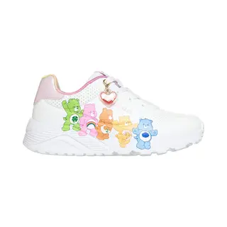 Skechers Uno Lite - Care Bears Bffs Meisjes Veterschoenen - Wit / Multi