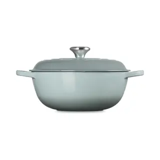 Le Creuset Gietijzeren Braadpan Marmite 22 Cm/2.2 Liter Sea Salt