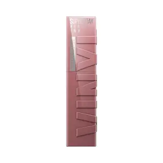 Maybelline New York - SuperStay Vinyl Ink Lipstick - 110 Awestruck - Roze - Langhoudende Lippenstift - 4.2 Ml