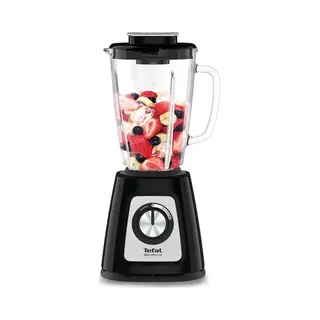 Tefal BlendForce Ii BL4358 1.25 L Tabletop blender 800 W Black, Brushed steel