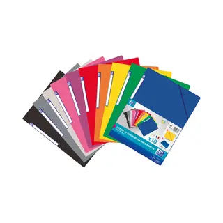 Oxford Hoekspanmap Top File+, Standaard, 10 Stuks