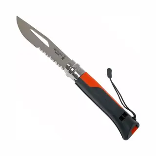 Opinel N°08 Outdoor Zakmes Oranje 195