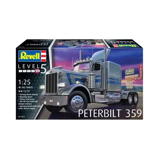 Revell Modelbouwpakket Militaire Voertuigen - 12627 Peterbilt 359 Truck Plastic - 1, 25 - Modelbouw