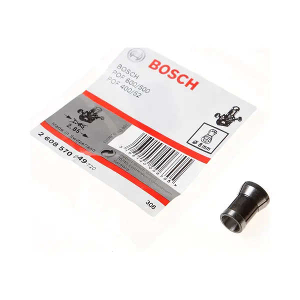 Bosch Accessories 2608570049 Spantang Zonder Spanmoer, 8 Mm, Voor Bosch Bovenfrees Diameter 8 Mm thumbnail