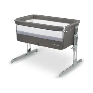 Bebeconfort Calidoo Co-Sleeper - Grey Mist - 2-in-1 Babybedje - Hoogte Verstelbaar