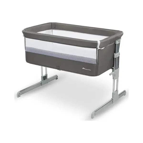 Bebeconfort Calidoo Co-Sleeper - Grey Mist - 2-in-1 Babybedje - Hoogte Verstelbaar thumbnail