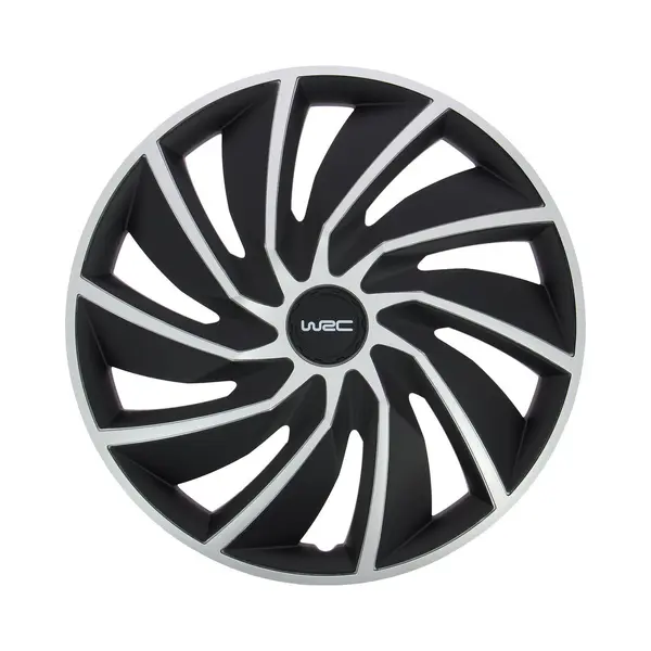 Wrc Wieldoppen 15 Inch - Universeel - Zilver/zwart (set Van 4) thumbnail