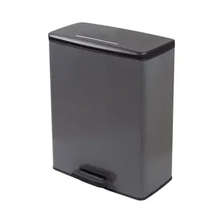 Curver Decobin Prullenbak - 65L - Soft-Close - Grijs