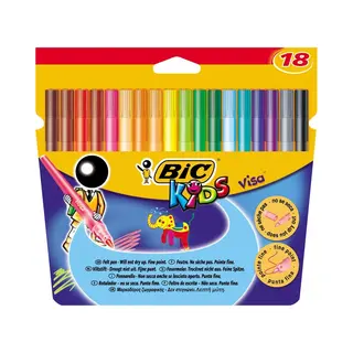 Bic Visa Filzstift Rot