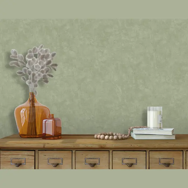 Dutch Wallcoverings - Artifice- Uni Groen - M796-04 thumbnail