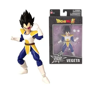 Bandai Dragon Stars Cijfers Vegeta Dragon Ball Kai Versie | Dragon Ball Vegeta Action Figure | 17cm Gelede Dragon Ball Figuur | Bandai Dragon Stars