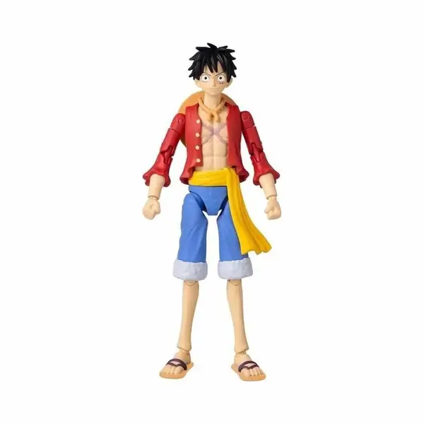 Bandai Anime Heroes One Piece Figures Monkey D. Luffy Action Figure | 17cm Articulated Luffy Anime Figure With Swappable Hands One Piece Action thumbnail