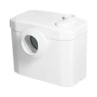 Sanibroyeur X2 Faecalienvermaler Voor Wc Opvoerhoogte 4m Of Horizontaal 50m Wit