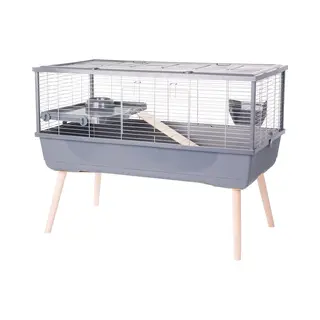 Zolux Neolife 100 Knaagdierkooi - Dierenverblijf - 99x54x79 Cm Grijs