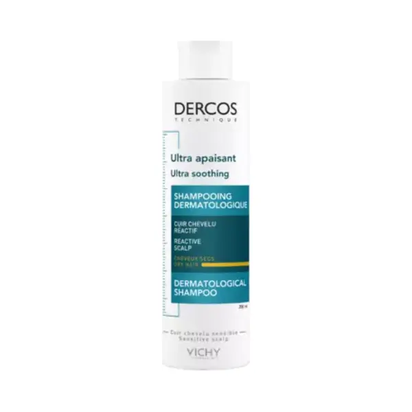 Vichy Dercos Technique Ultra-Kalmerende Shampoo Voor Droog Haar 200ml thumbnail