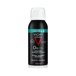 Vichy Homme Deodorant 48u Optimale Tolerantie - Spray 100ml