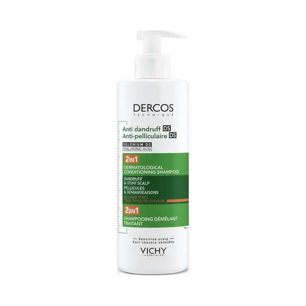 Vichy Dercos Anti-Roos Ds 2-in-1 Shampoo + Conditioner | 390 Ml thumbnail