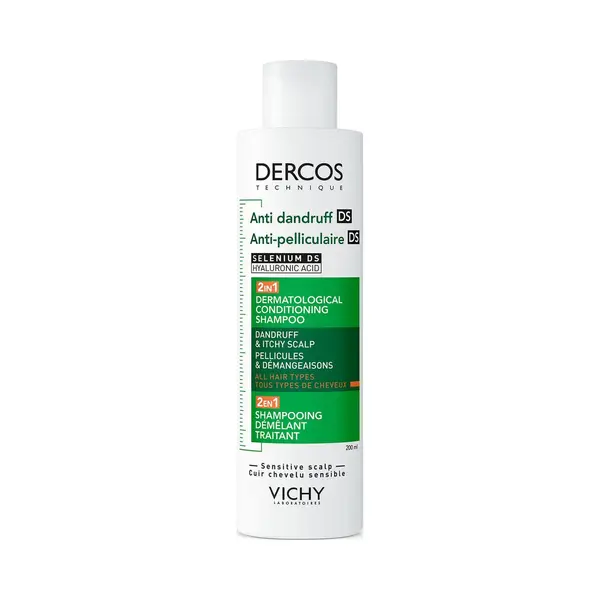 Vichy Dercos Shampoo Condizionante Dermatologico Antiforfora 2 In 1 200 Ml thumbnail