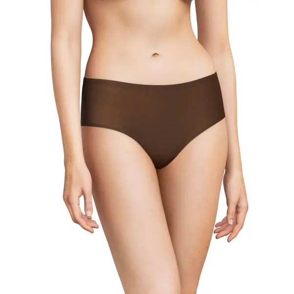 Chantelle Women's SoftStretch Hipster Brief In Brown thumbnail
