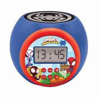 Lexibook, Spidey Projector Alarm Clock, RL977SP1