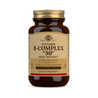 B-Complex 50 - 100 Vegetable Capsules - Solgar