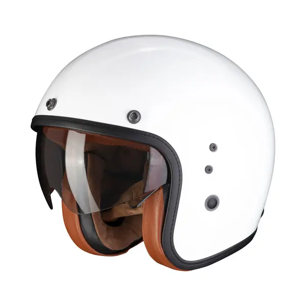 Scorpion Belfast Evo Luxe White Xs - Maat Xs - Helm thumbnail