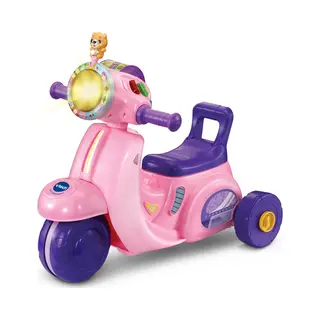VTech Baby 2 in 1 Loopscooter roze
