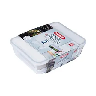 Pyrex - Ovenschalen - Rechthoekige Set Van 2 (22 X 17 En 24 X 19 Cm)