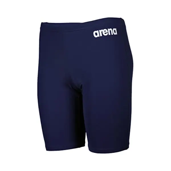 Arena Solid Team Junior Swimming Swimsuit For Kids, Fast-Drying Racing Jammer Swimsuit, MaxLife Fabric With Maximum Chlorine Resistance And Uv 50+ thumbnail