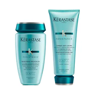 Kérastase Résistance Bain Force Architecte Herstellende Shampoo - Voor