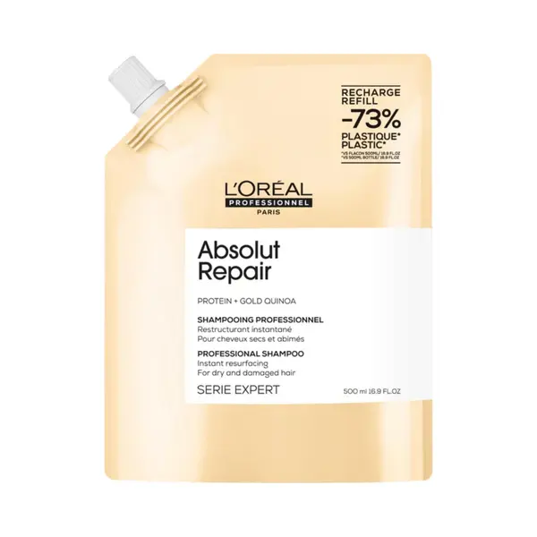 L'Oreal Professionnel L’Oréal Professionnel Absolut Repair Shampoo Refill Pack 500ml thumbnail