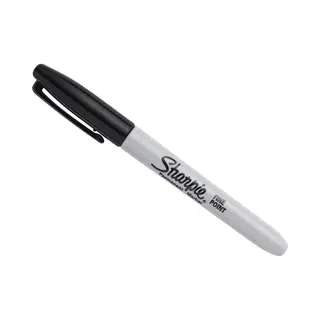 Sharpie-permanentmarkers | Fijne Punt | Zwarte Inkt | 2 Stuks