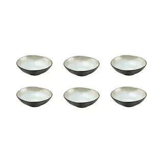 Medard De Noblat - Shadow Nacre - Grote Kom 15.2 Cm - 6 Delig - Stoneware