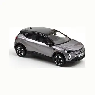 Renault Captur 2024 Oyster Grijs Zwart Model 1/43 Norev 517767