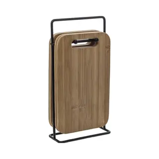 5Five Designtoestellen Voor Bambusowa 4szt., Snijplank, Bruin