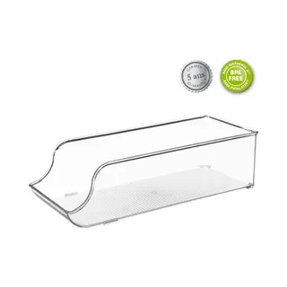 Waal Five® | Koelkast Opbergers Set (blikjeshouder) | Transparant