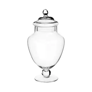 5 five simply smart 5five - Bonbonnière Glas Op Voet, 2, 1 L