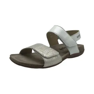Mephisto - Agave Perlkid - Platte SandalenDames Sandalen - Kleur, Wit/beige - Maat, 36