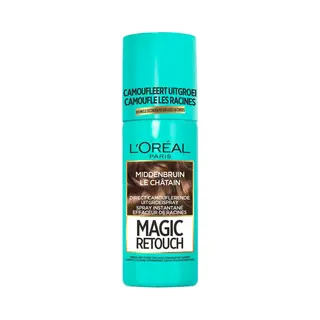 Gratis, L'Oréal Magic Retouch Uitgroeispray Middenbruin 75 Ml