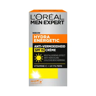 L'Oréal Men Expert Hydra Energetic Spf 15 Gezichtscrème 50 Ml