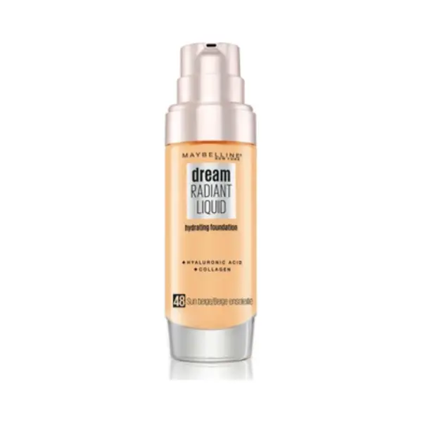 Maybelline Foundation, Dream Radiant Liquid Hydrating Foundation With Hyaluronic Acid And Collagen - Lightweight, Medium Coverage Up To 12 Hour thumbnail
