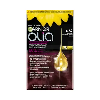 , Garnier Olia Permanente Crèmekleuring 4.62 Donker Granaatrood