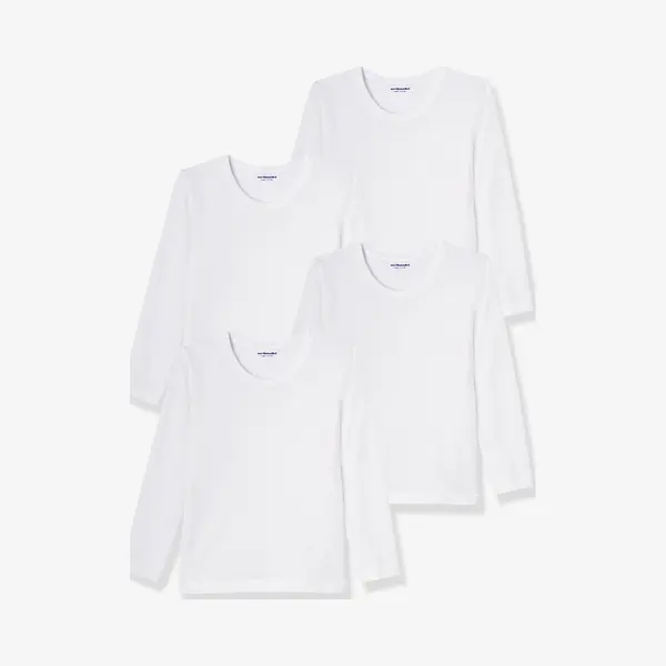Vertbaudet Unterhemd Jungen Shirts Basic 4er-Pack thumbnail