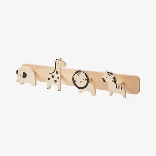 Vertbaudet Kapstok Met Haken Met Jungledieren Hout